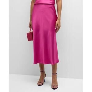 Sablyn Miranda Silk Midi Skirt